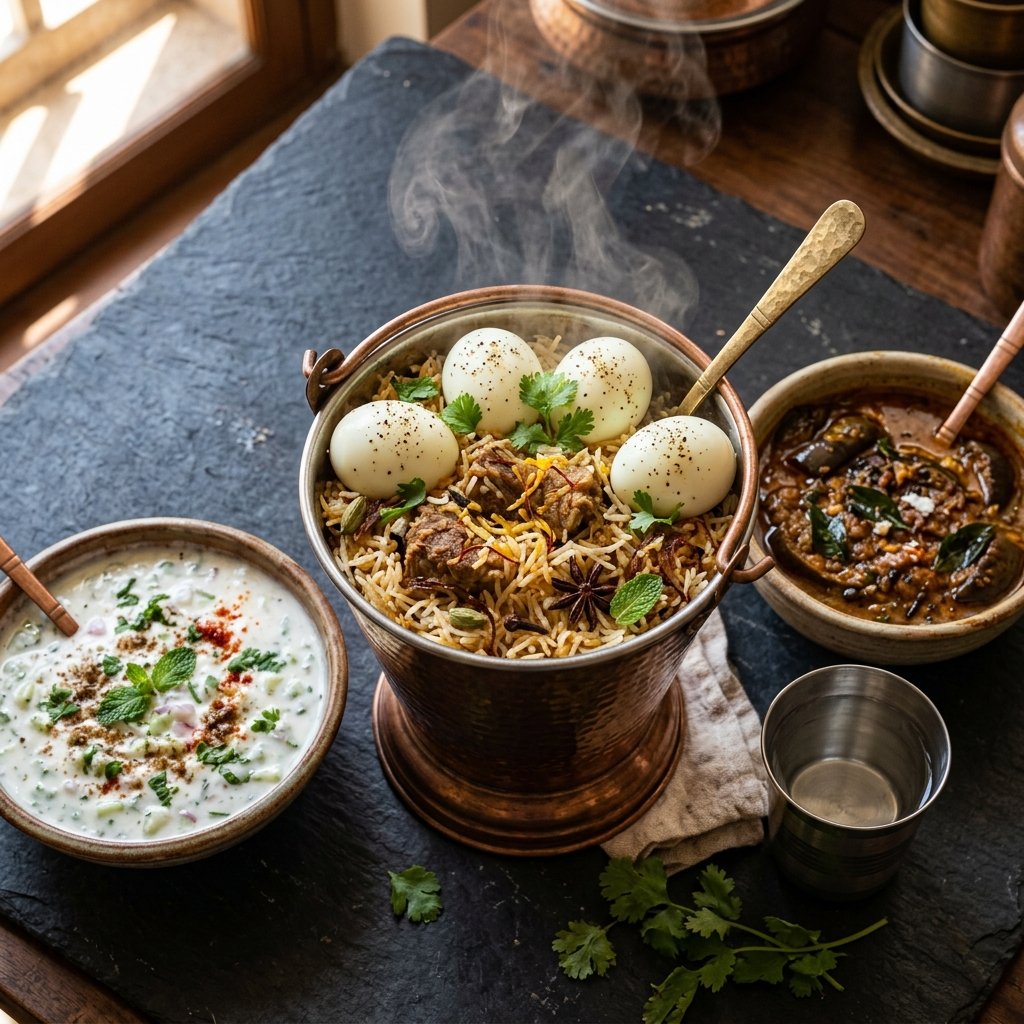 Signature Bucket Dum Biryani for Private Gatherings